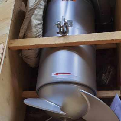 可提升式潜水搅拌机安装示意图图1