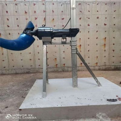 厌氧区低速推流器QJB5.5/4-2500/2-38耦合安装图3
