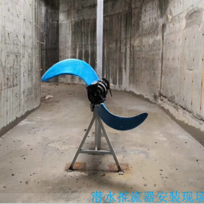 厌氧区低速推流器QJB5.5/4-2500/2-38耦合安装图6