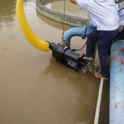 潜水推流器不排水安装方法QJB7.5/4-2500低速推流器图1