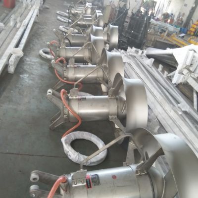 QJB0.85/8-260/3-740潜水搅拌机固定耦合安装图5