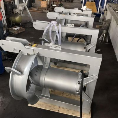 QJB-W7.5潜水回流泵自动耦合安装图5