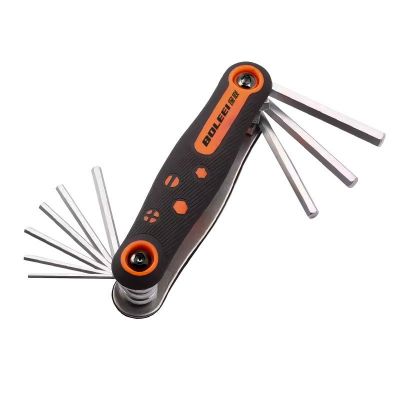 折叠式内六角扳手工具套装公制英制梅花螺丝刀万能6角内六方扳手图5