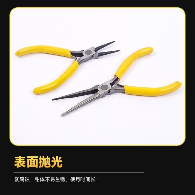 厂家现货批发手工钳子迷你尖嘴钳子斜口钳珠宝钳4.5寸迷你钳图3