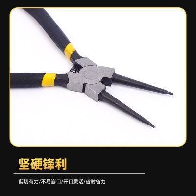 5寸6寸7寸9寸13寸内外卡环弹簧挡圈钳子外直内直卡黄内卡钳卡簧钳图3