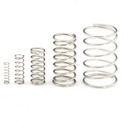 304不锈钢小弹簧压缩弹簧回位压簧Y型减震弹簧钢弹簧回弹弹垫图2