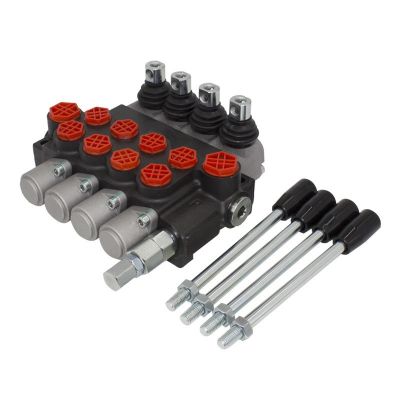 供应整体多路换向阀P40/80大流量手控管式换向阀气控电磁控电气控图5