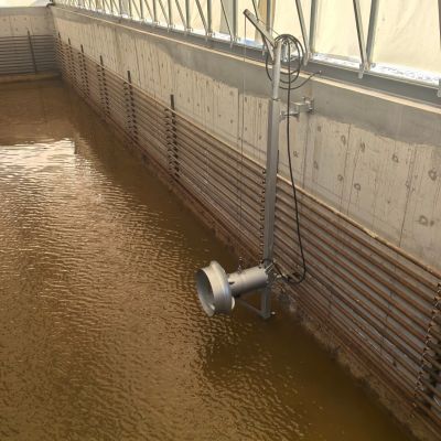 QJB3/8-400/3-740潜水搅拌机不排水安装示意图图3