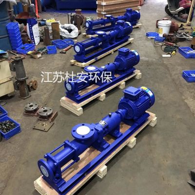 化学污泥输送螺杆泵304不锈钢材质图3