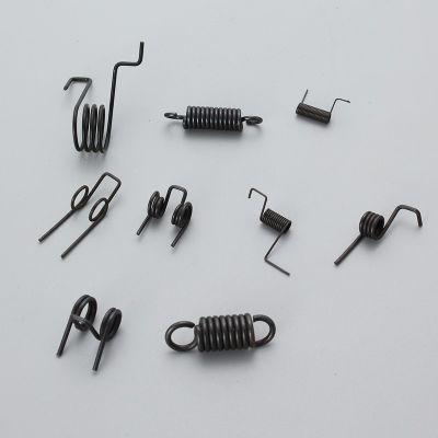 大厂家批发不锈钢扭转弹簧左右旋按扭扭力簧多款异形双钩扭 转弹簧图2