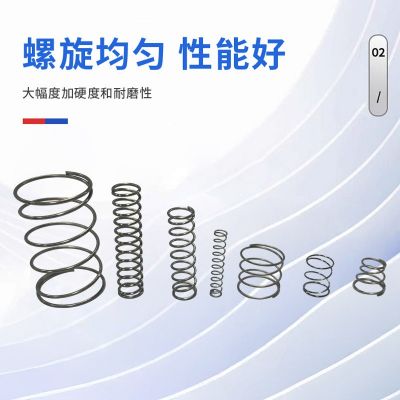 定 制304不锈钢压缩弹簧 减震弹簧五金玩具大小压缩按压回位弹簧图2