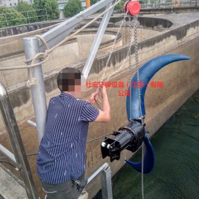 QJB5.5/4-2500/2-38潜水推流器CAD安装图图5