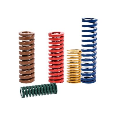 模具弹簧红色65mn中负荷TM扁线压缩矩形SWMφ6-50mm减震减震降噪图5