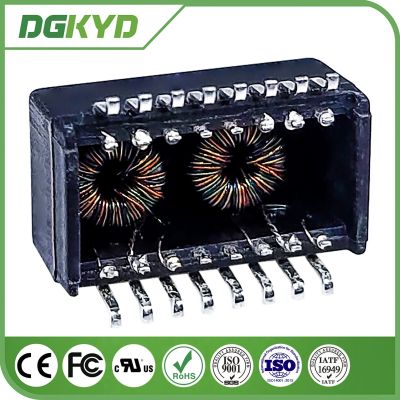 KTX11605SR 百兆网络变压器 以太网隔离滤波 以太网变压器 贴片图3