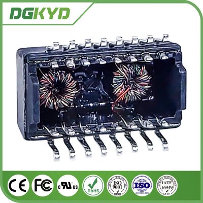 KHX1626SR 百兆网络变压器 以太网隔离滤波 以太网变压器 贴片式图2