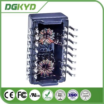 KHX1626SR 百兆网络变压器 以太网隔离滤波 以太网变压器 贴片式图4