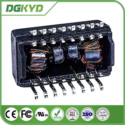 KHX1634SR 百兆网络变压器 以太网隔离滤波 以太网变压器 贴片图2