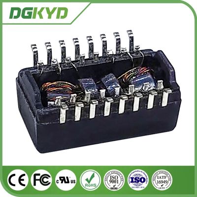 KHX1634SR 百兆网络变压器 以太网隔离滤波 以太网变压器 贴片图3