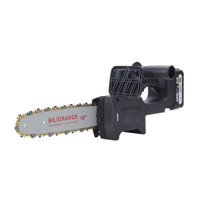 双锂电迷你电锯10寸无刷锂电电链锯户外伐木锯家用手持锯超长续航图4