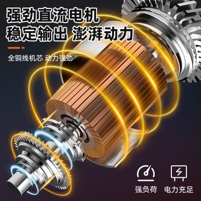 电动修枝剪便携式家用加高枝锂电果树剪充电式园艺园林电剪刀批发图3