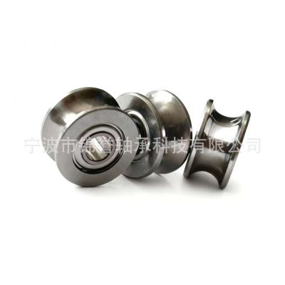 宁波镇海厂家U624U槽深沟球轴承4*13*7非标带槽轴承过线滚轮轴承图2