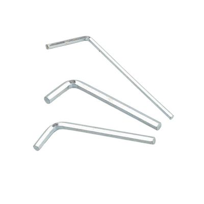 内六角扳手L形扳手黑色六角匙公制L型六角扳手自行车小扳手镀镍图4