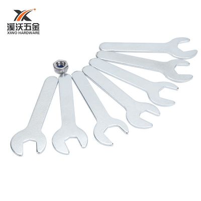 厂家批发简易小扳手超薄一次性扳手电商配套外六角冲压开 口扳手图4
