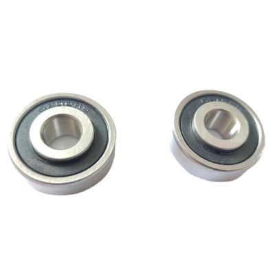 非标深沟球轴承6200RS双凸内眼加高系列10*30*12*9mm工厂直销胶封图4